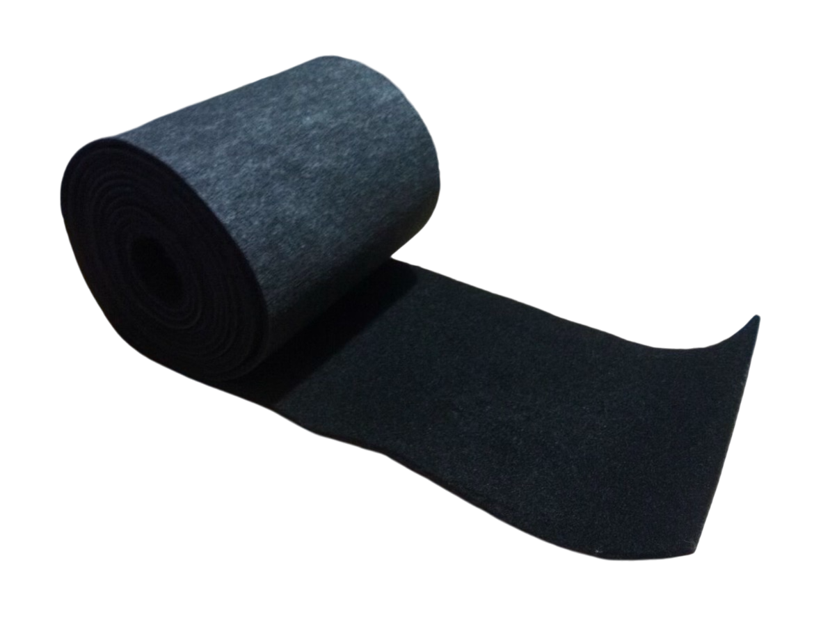 18 oz Bunk Marine Carpet / BOAT Trailer - BLACK - 12" x 13' - Runners/ Outdoors
